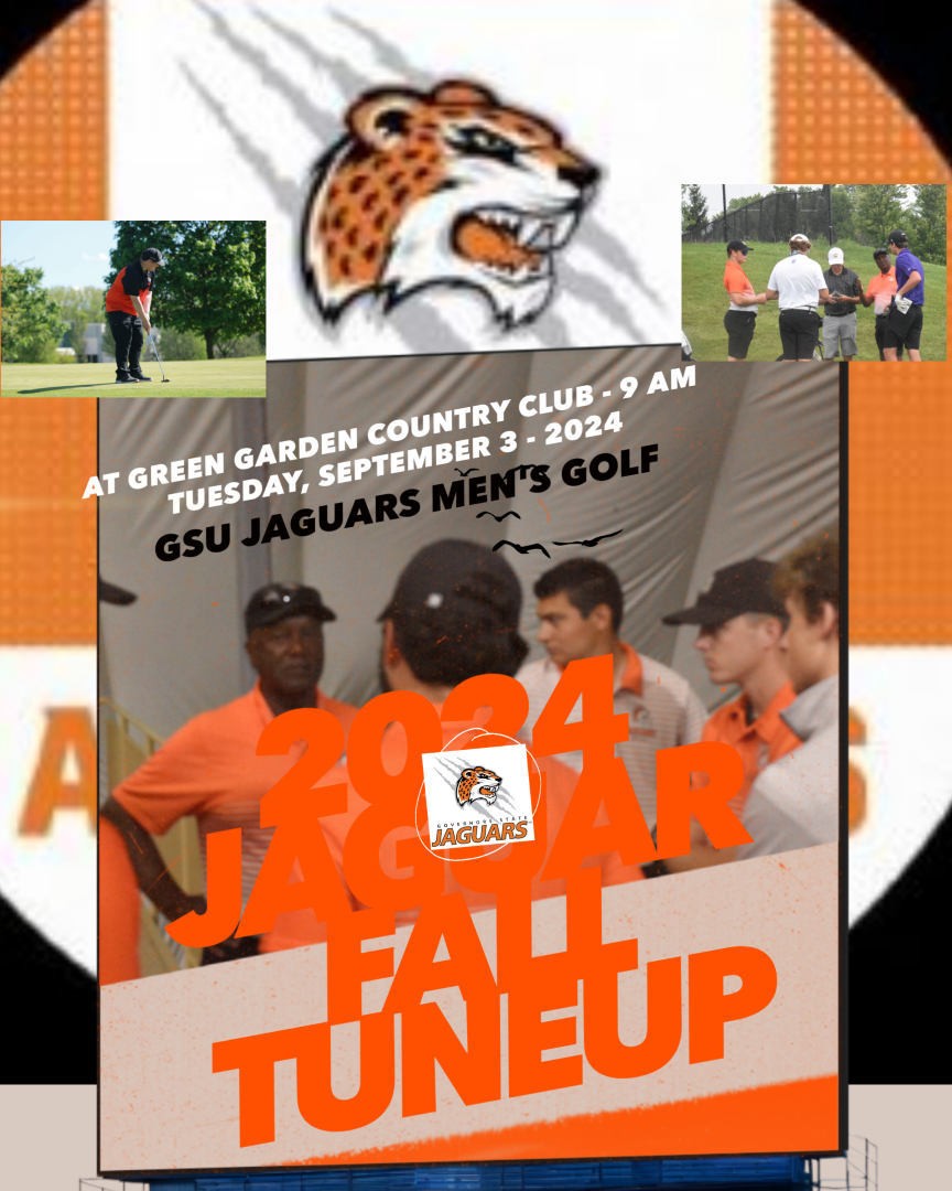 GSU Jaguars' Men's Golf Hosts Jaguar Fall Tuneup at Green Garden Country Club, September 3, 10 a.m.