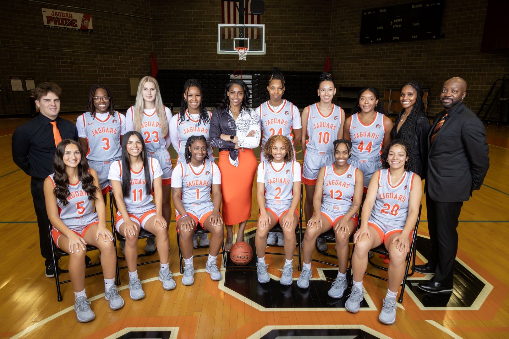 2023-24 Women's Basketball Varsity Team  - Jaguars Open Season November 4 - Hosting Aquinas, MI, 1:00 PM - Homecoming Game In The ARC