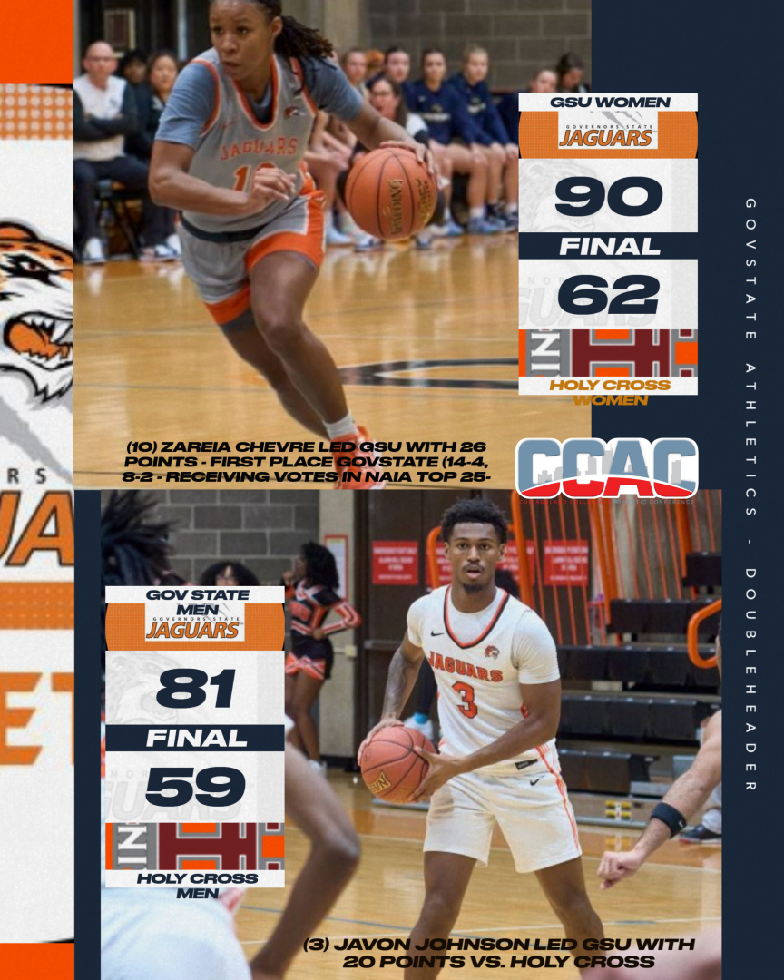 Jaguars Basketball With Sweep Wednesday Night vs. Holy Cross In the GSU ARC