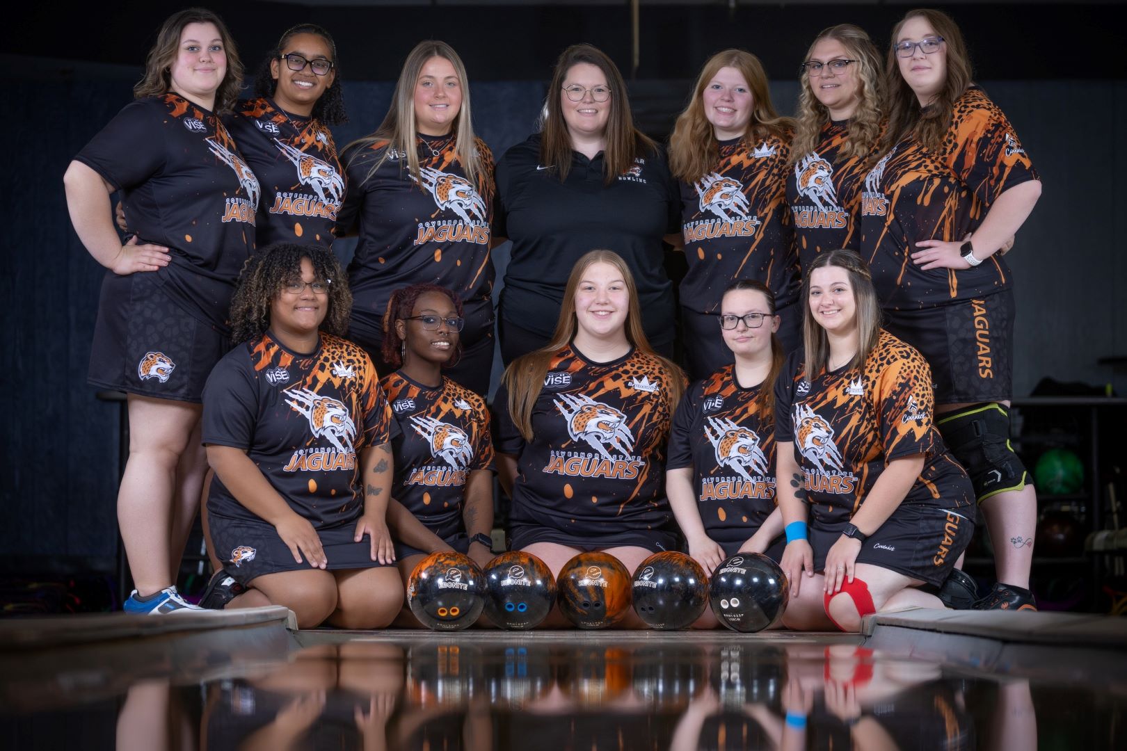 2024-25 GSU Women's Bowling team