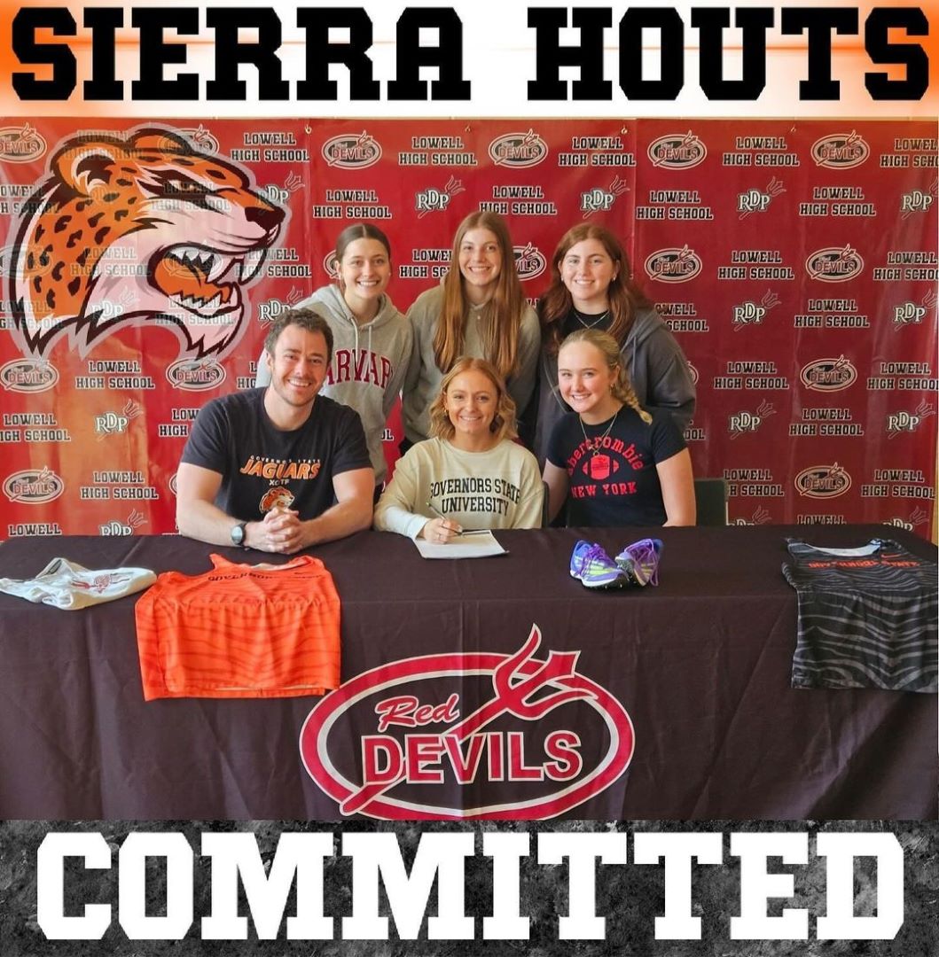 SIERRA HOUTS SIGNS NATIONAL LETTER OF INTENT WITH JAGUARS TRACK FOR 2024-2025